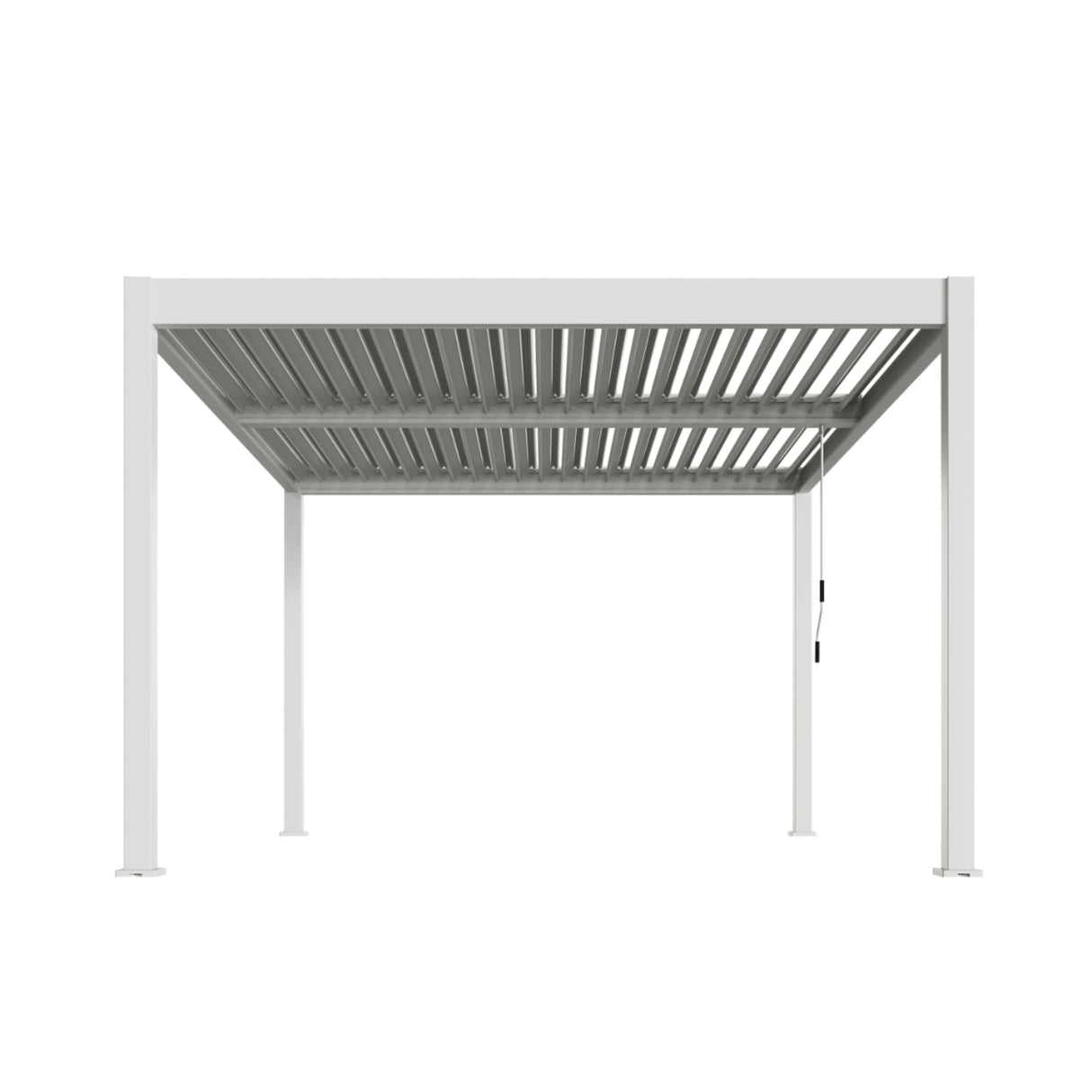 bellavista Pergola Pavillon „Oasis“, 360 x 400 cm, weiß