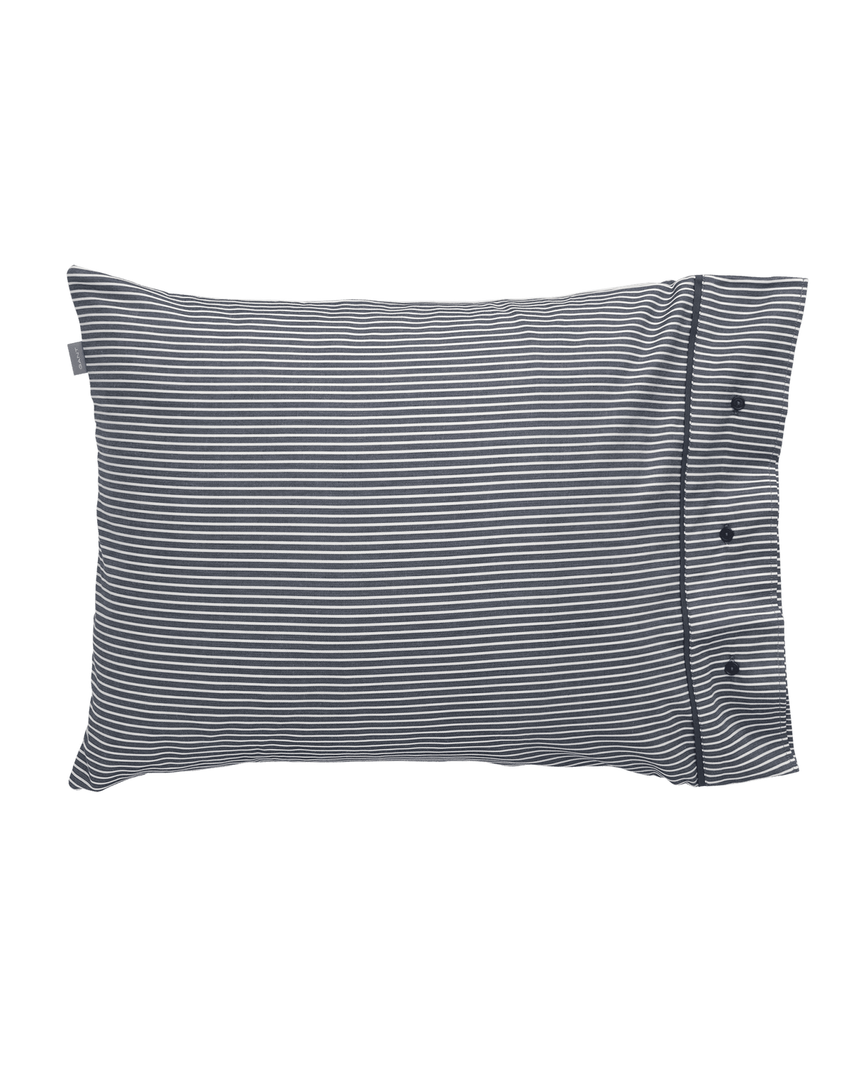 GANT Kopfkissenbezug Yarn Dyed Stripe Evening Blue 80 x 80 cm