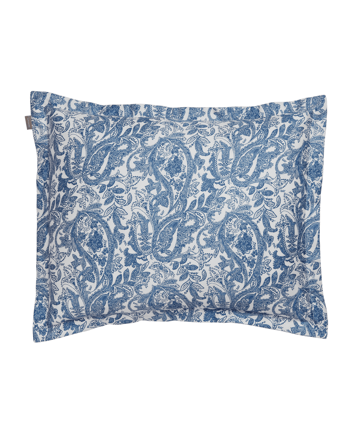 GANT Kopfkissenbezug Porcelain Paisley Lake Blue Blau 40 x 80 cm