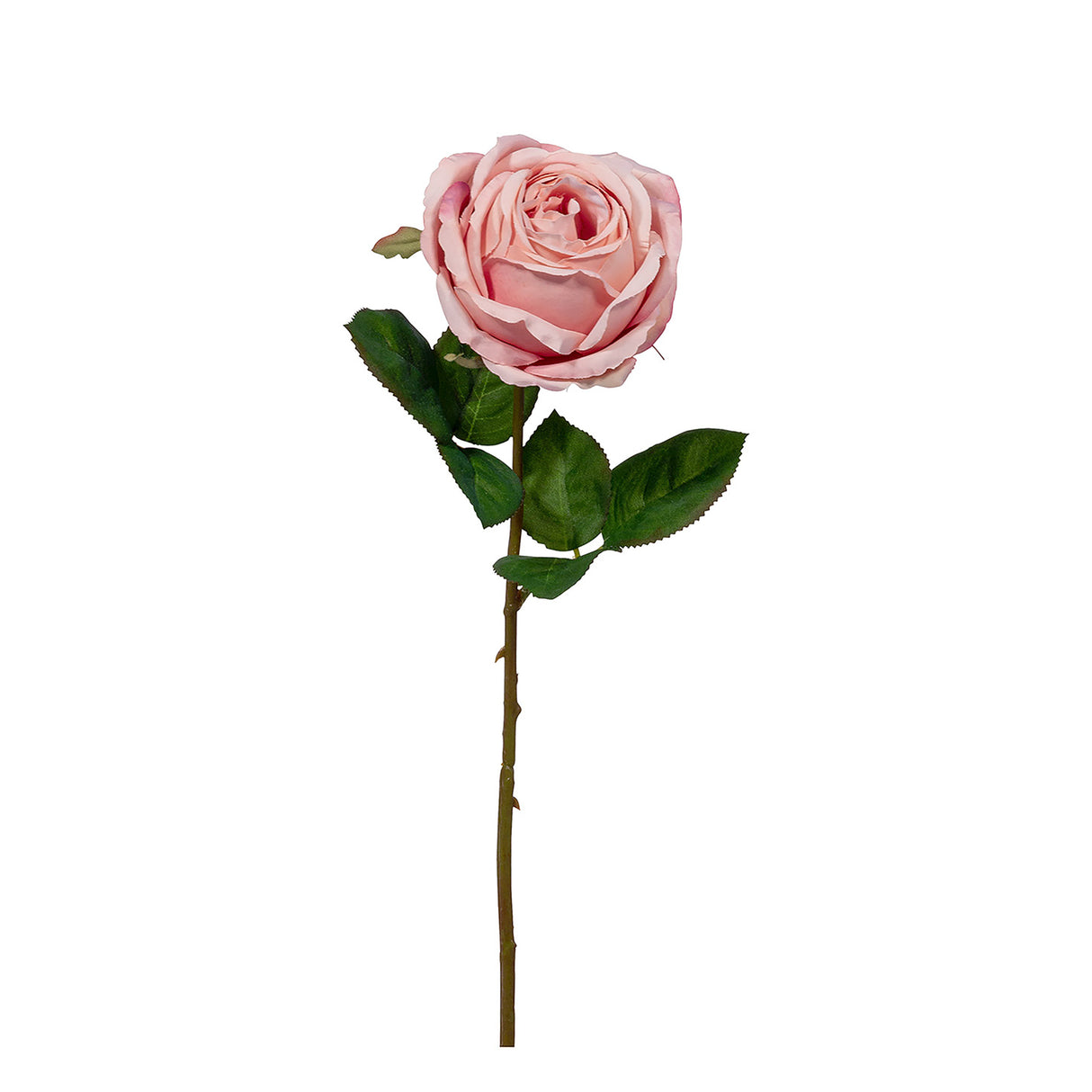 Fink Kunstblume Rose rose Kunstfasern Höhe 46 cm