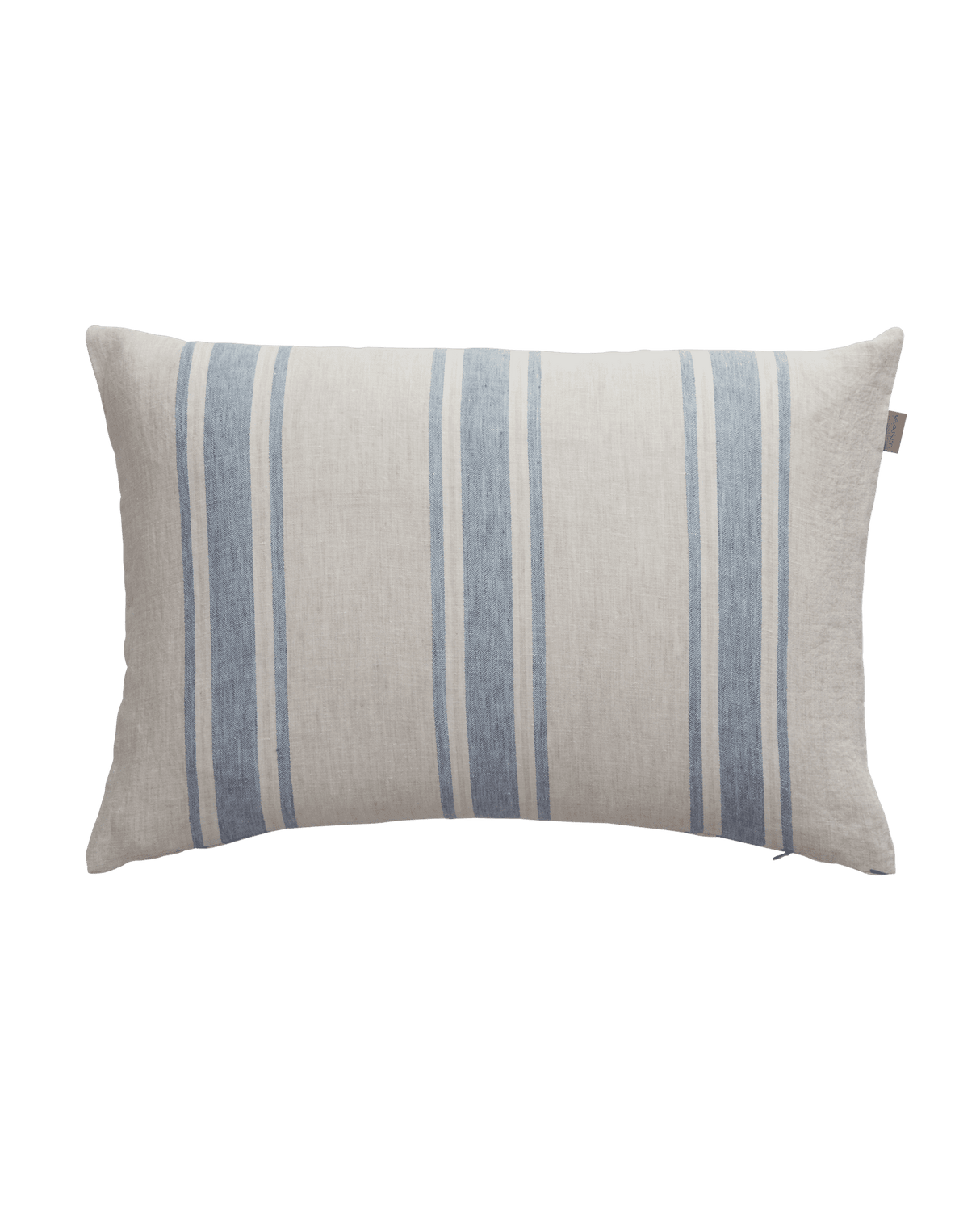 GANT Kissenbezug Linen Stripe Waterfall Blue Blau 40 x 60 cm