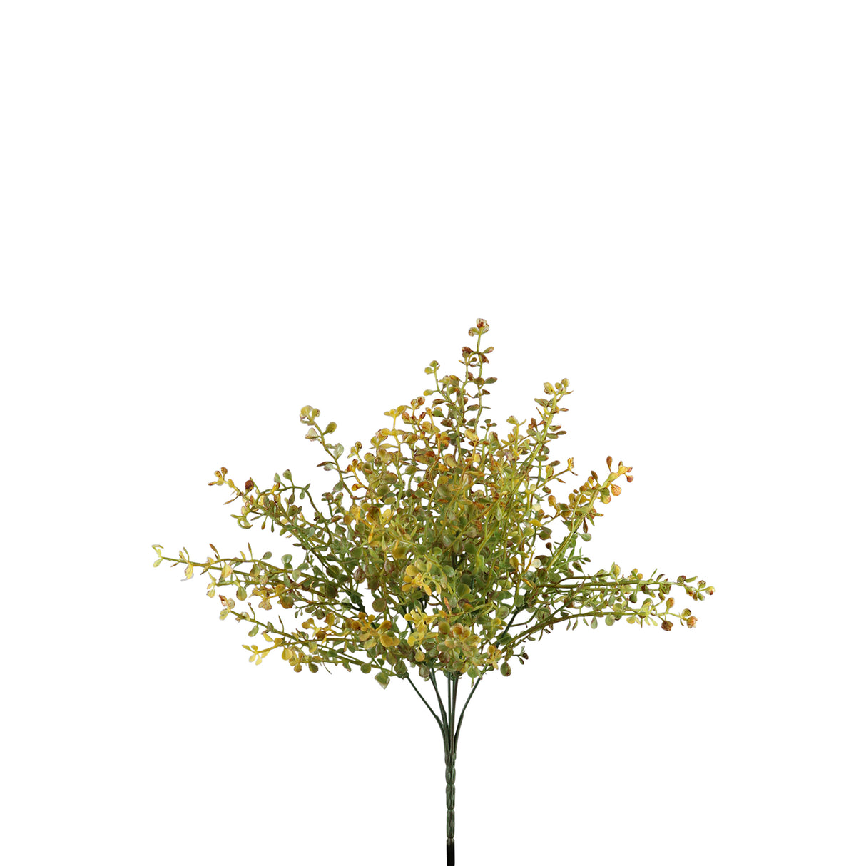 Fink Kunstblume Blatt gelb, grün Kunstfasern Höhe 35 cm