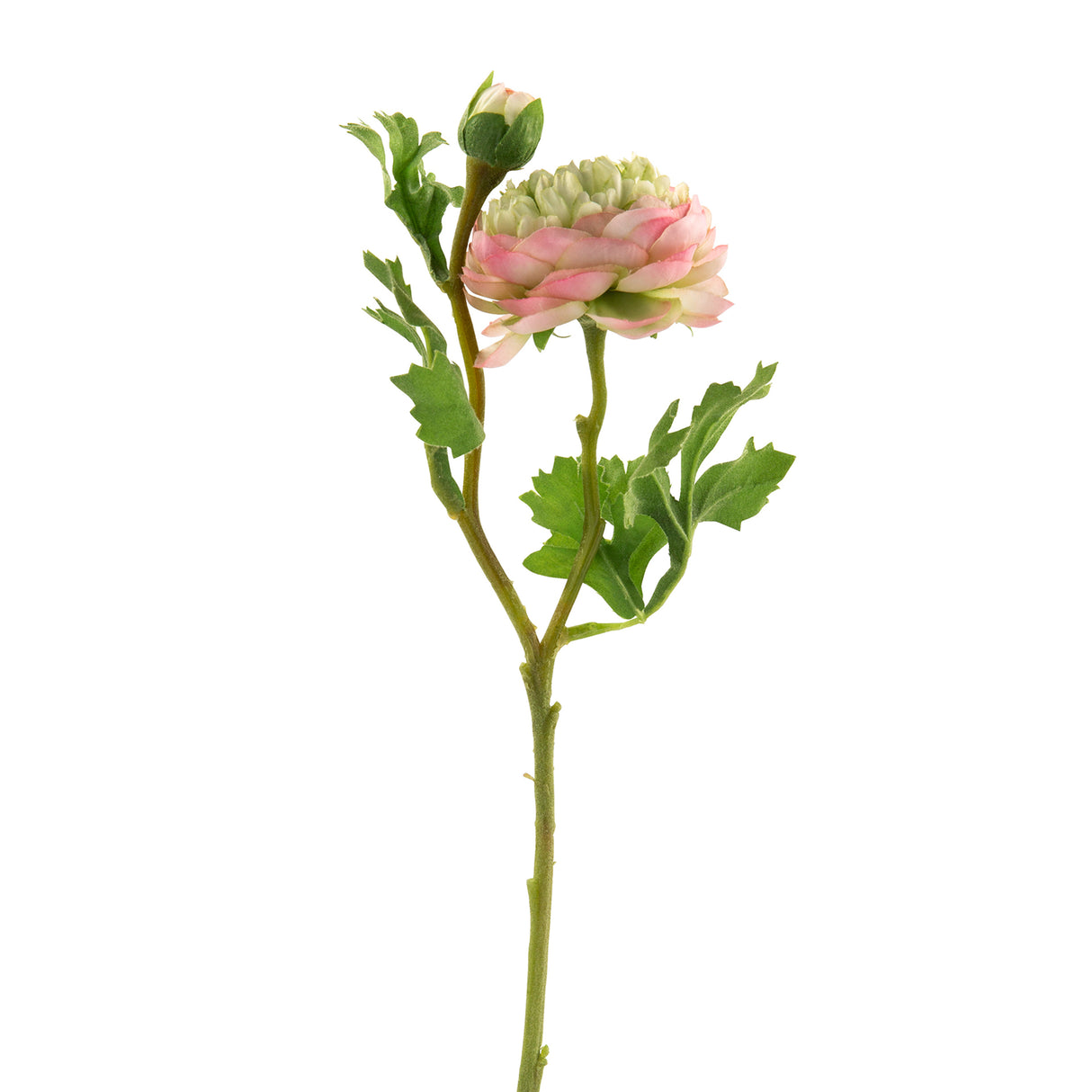 Fink Kunstblume Ranunkel rose Kunstfasern Höhe 46 cm