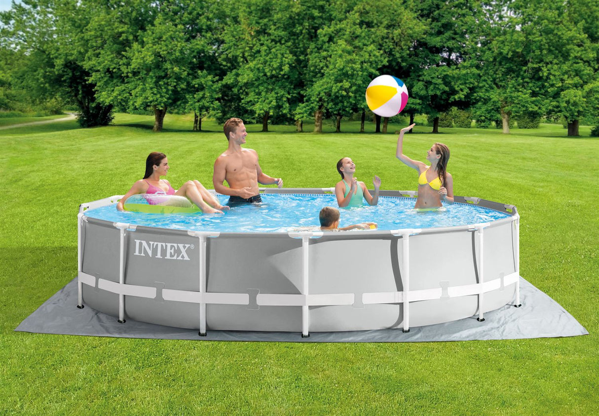Intex Pool 457 x 107 cm Metal Frame Set Prism Rondo