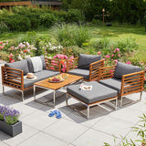 Terra Home Gartenlounge-Set Halmstad, 5-tlg.