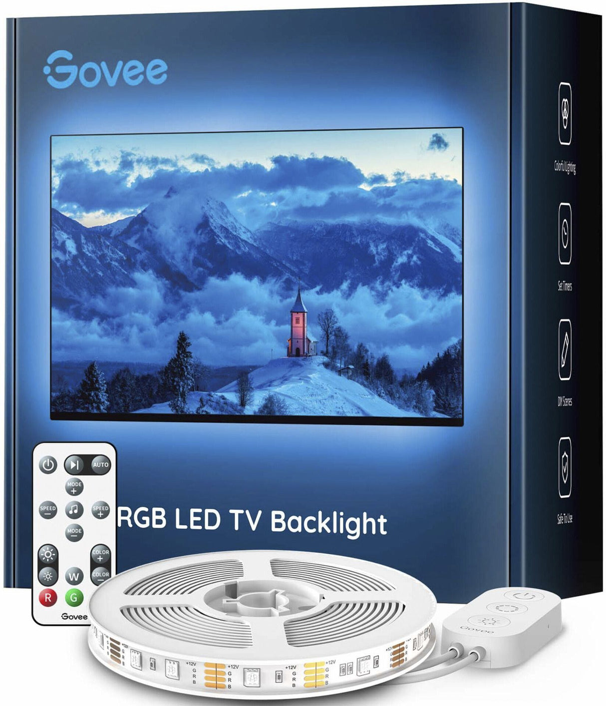 Govee - RGB Bluetooth LED Backlight for 46”- 60” TVs