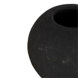 House Nordic Horta Terracotta Vase schwarz