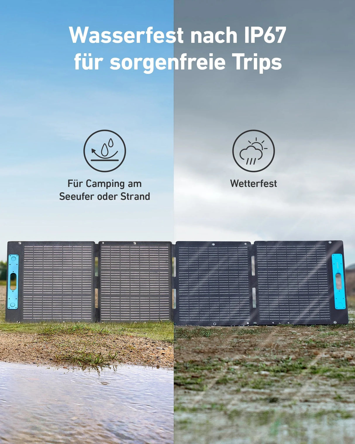 Anker SOLIX PS200 Solar Panel klappbar (200W) - upgrade von 531