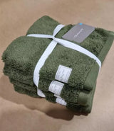 GANT Handtuch Premium 4er Warm Surplus Green 30 x 30 cm